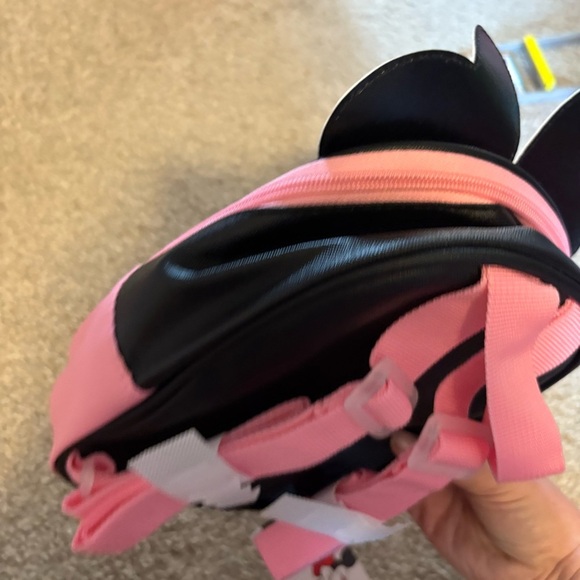 Minnie Mouse Pink Kids Backpack Mini Back Pack Book Bag W/ Coin Purse Disney - Picture 6 of 6